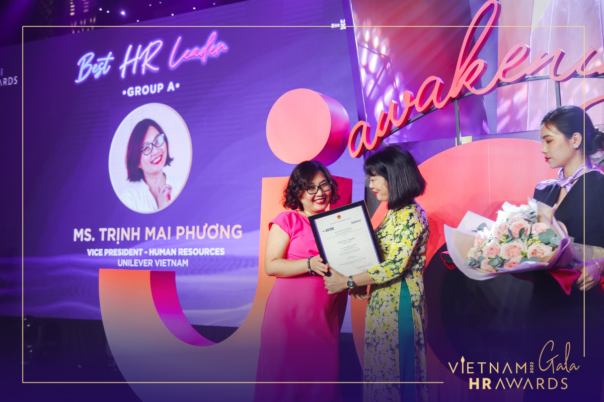 Best HR Leader â Group A â Unilever Vietnam 